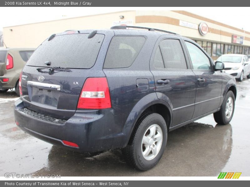 Midnight Blue / Gray 2008 Kia Sorento LX 4x4
