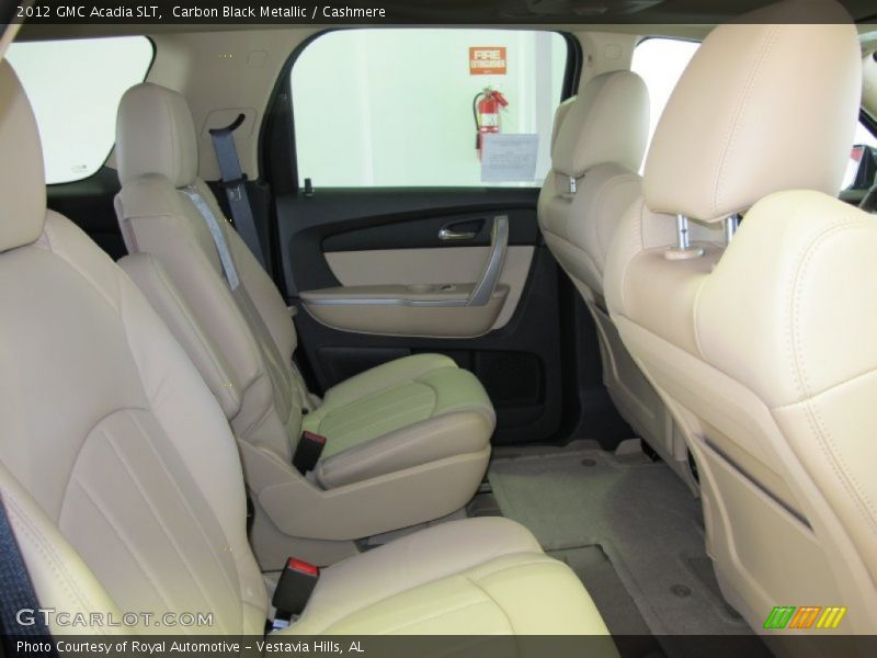 Carbon Black Metallic / Cashmere 2012 GMC Acadia SLT