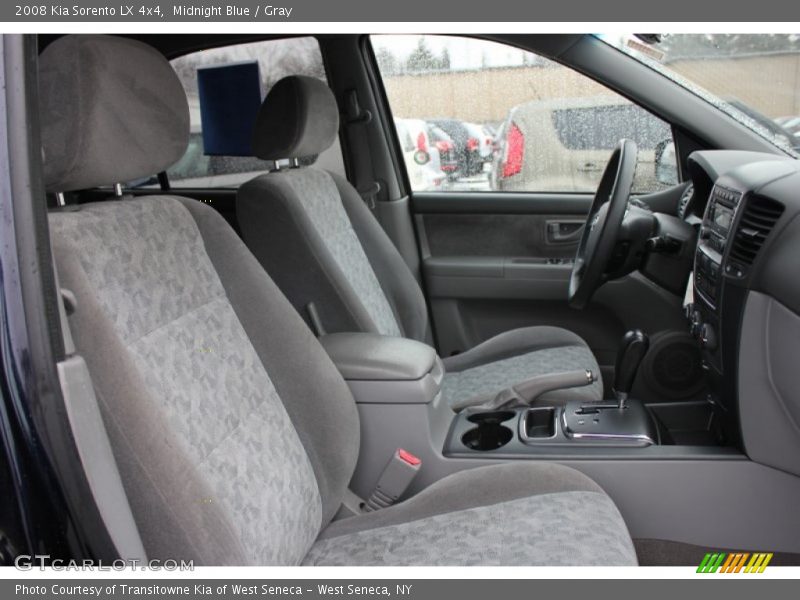 Midnight Blue / Gray 2008 Kia Sorento LX 4x4