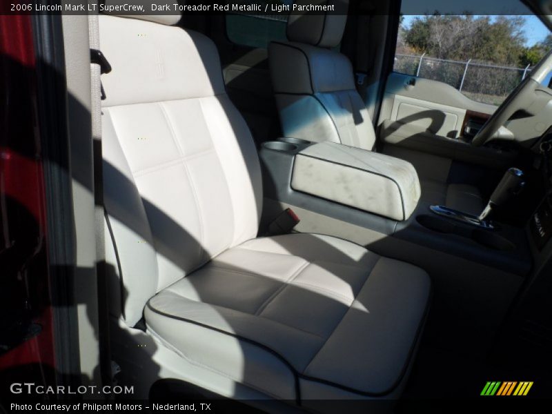 Dark Toreador Red Metallic / Light Parchment 2006 Lincoln Mark LT SuperCrew