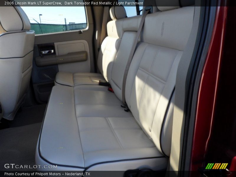 Dark Toreador Red Metallic / Light Parchment 2006 Lincoln Mark LT SuperCrew