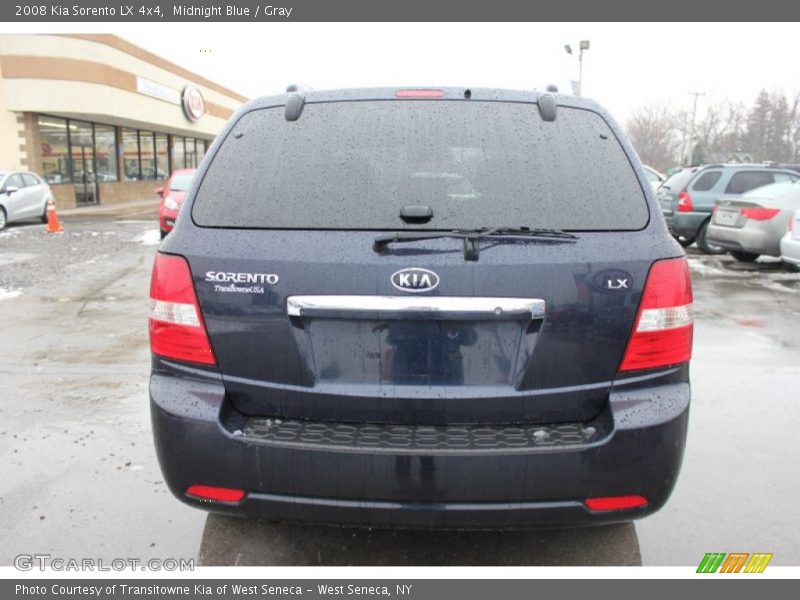 Midnight Blue / Gray 2008 Kia Sorento LX 4x4