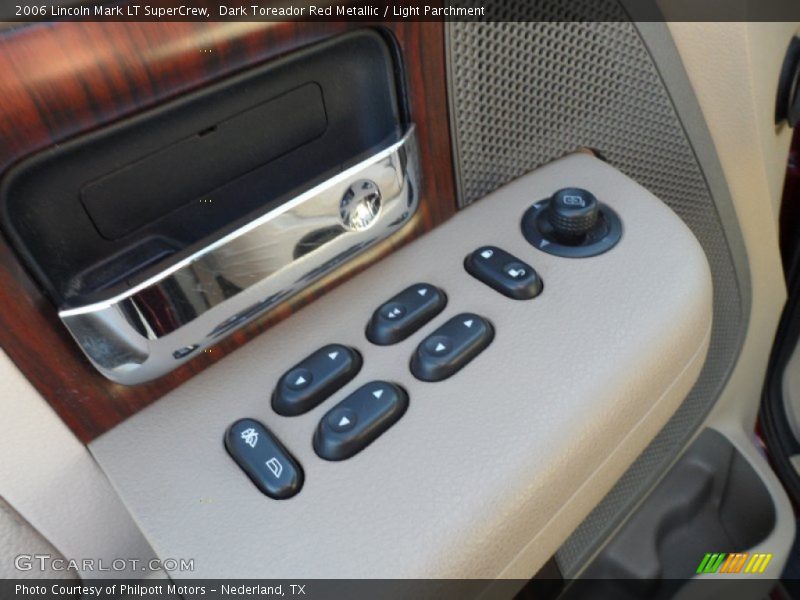 Dark Toreador Red Metallic / Light Parchment 2006 Lincoln Mark LT SuperCrew