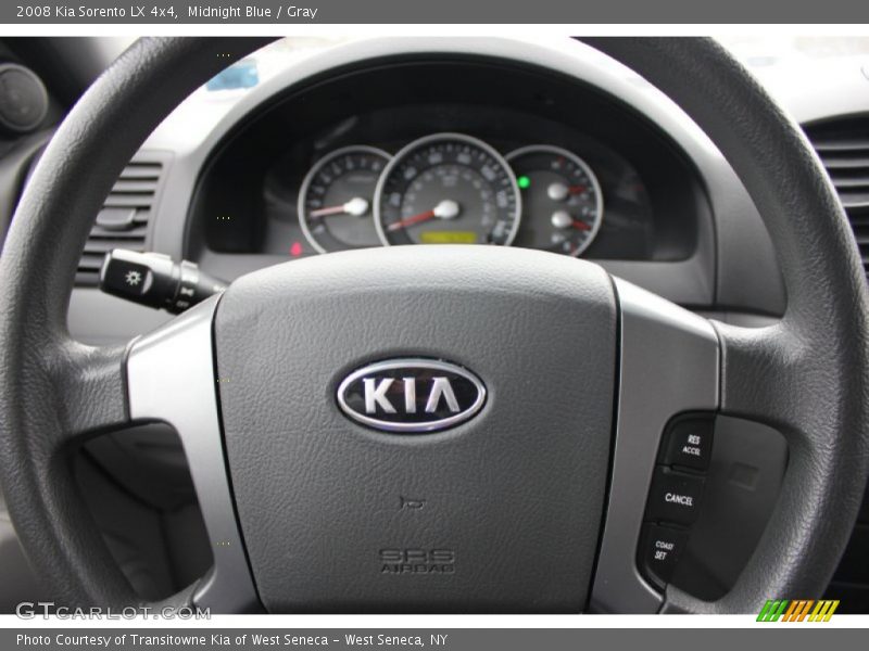 Midnight Blue / Gray 2008 Kia Sorento LX 4x4