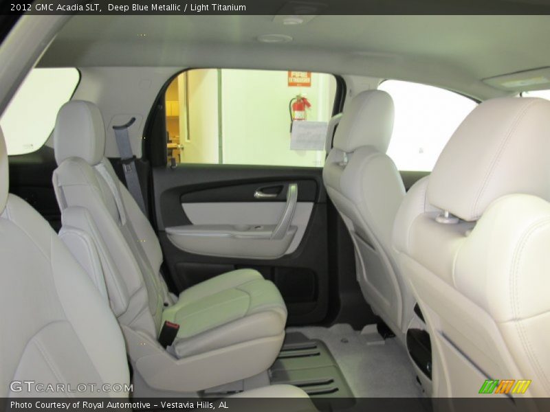 Deep Blue Metallic / Light Titanium 2012 GMC Acadia SLT