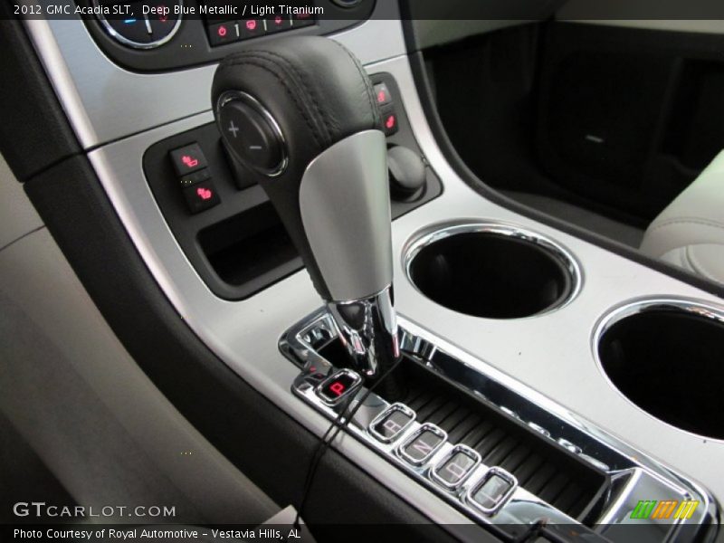 Deep Blue Metallic / Light Titanium 2012 GMC Acadia SLT