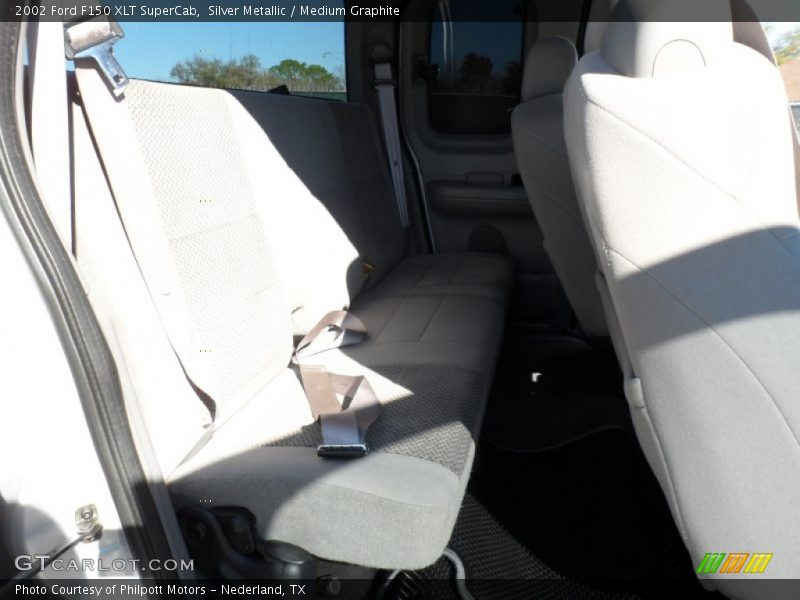 Silver Metallic / Medium Graphite 2002 Ford F150 XLT SuperCab