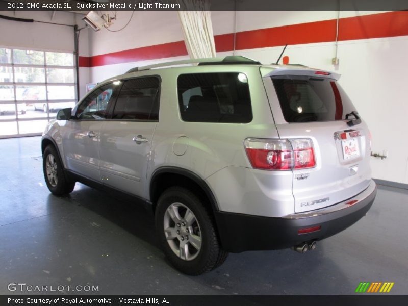Quicksilver Metallic / Light Titanium 2012 GMC Acadia SL