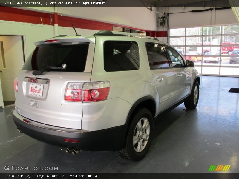 Quicksilver Metallic / Light Titanium 2012 GMC Acadia SL