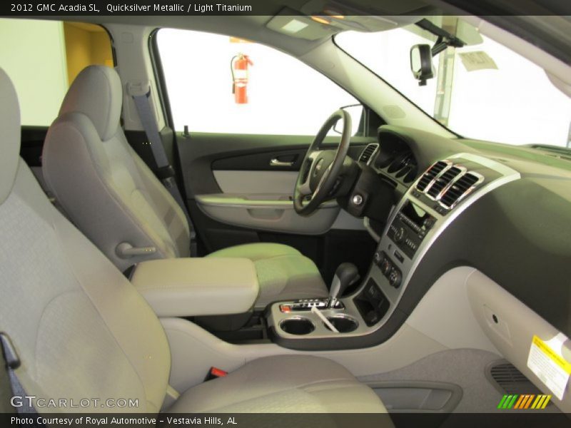 Quicksilver Metallic / Light Titanium 2012 GMC Acadia SL