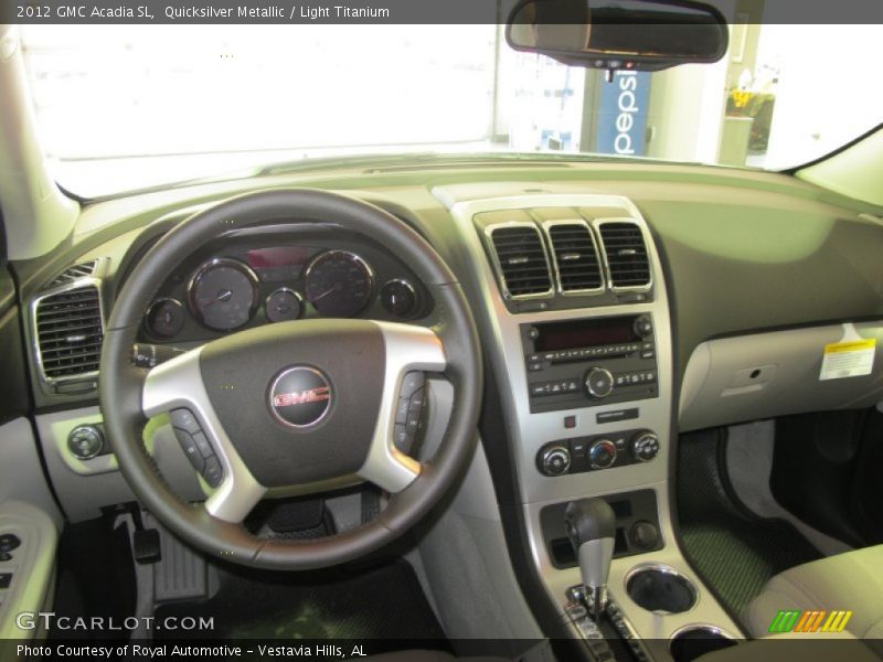 Quicksilver Metallic / Light Titanium 2012 GMC Acadia SL