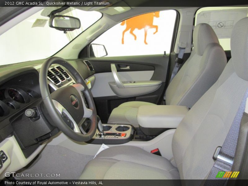 Quicksilver Metallic / Light Titanium 2012 GMC Acadia SL