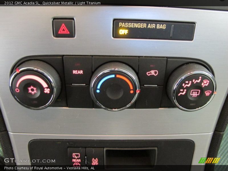 Quicksilver Metallic / Light Titanium 2012 GMC Acadia SL