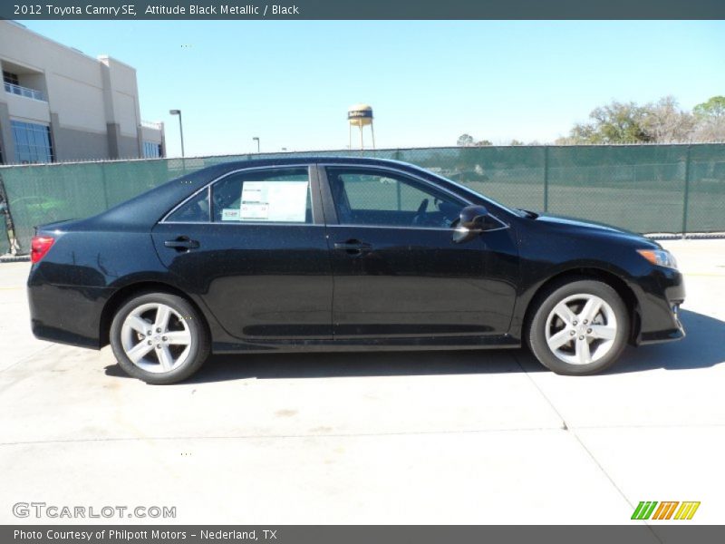 Attitude Black Metallic / Black 2012 Toyota Camry SE