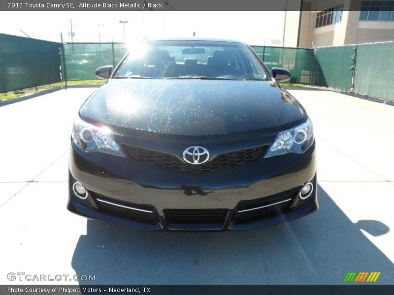 Attitude Black Metallic / Black 2012 Toyota Camry SE