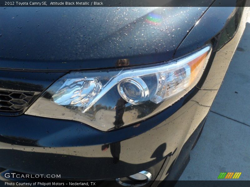 Attitude Black Metallic / Black 2012 Toyota Camry SE