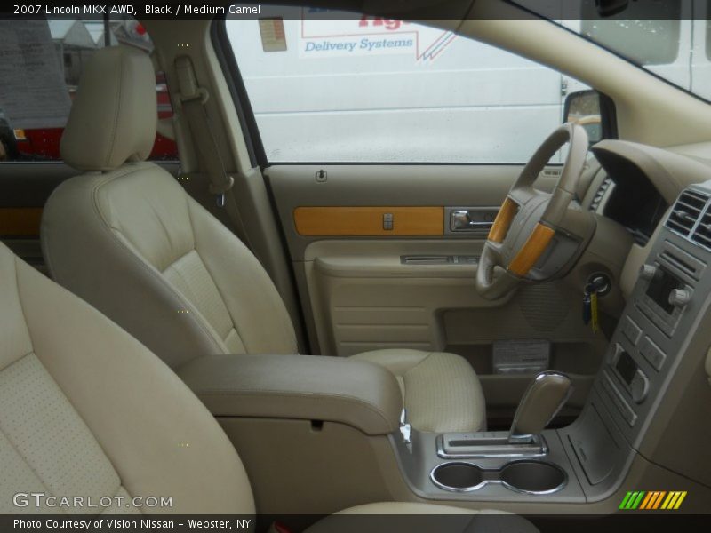 Black / Medium Camel 2007 Lincoln MKX AWD
