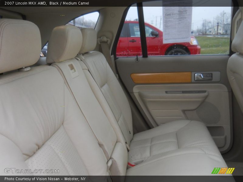 Black / Medium Camel 2007 Lincoln MKX AWD