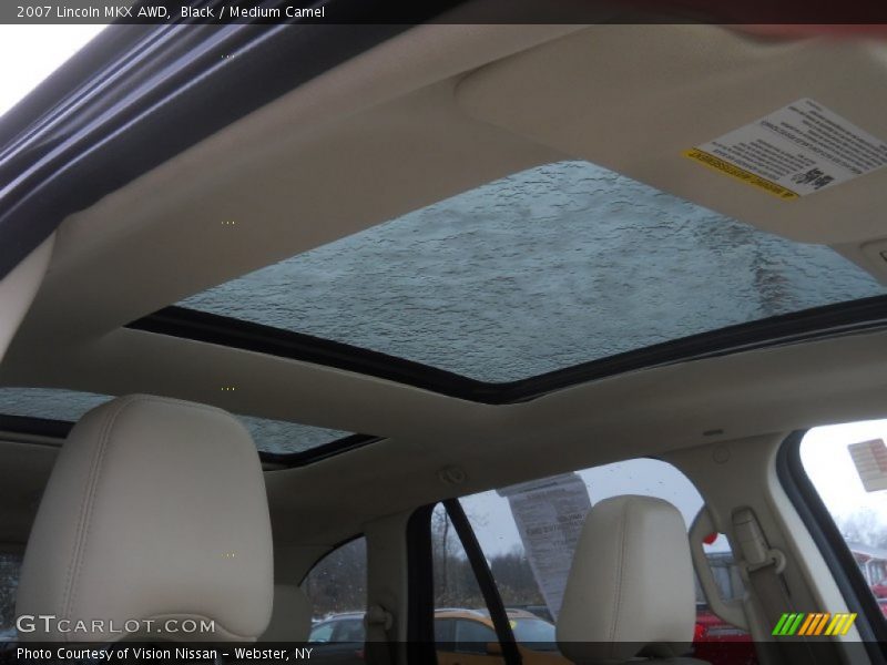 Black / Medium Camel 2007 Lincoln MKX AWD