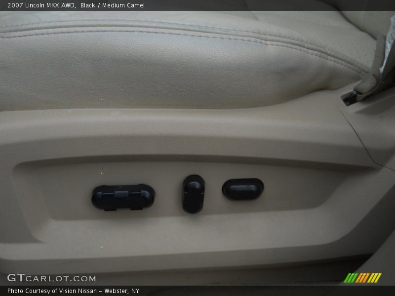 Black / Medium Camel 2007 Lincoln MKX AWD