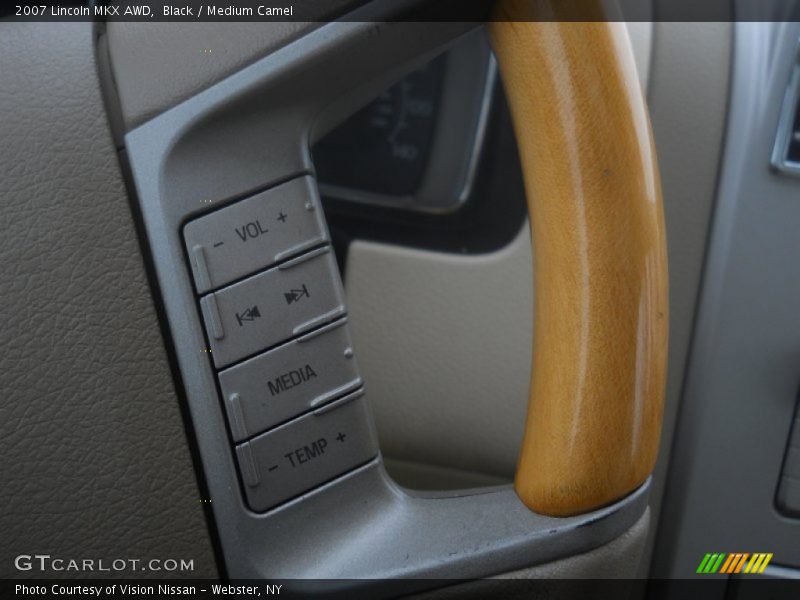 Black / Medium Camel 2007 Lincoln MKX AWD