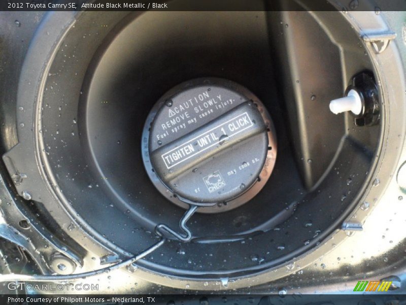 Attitude Black Metallic / Black 2012 Toyota Camry SE