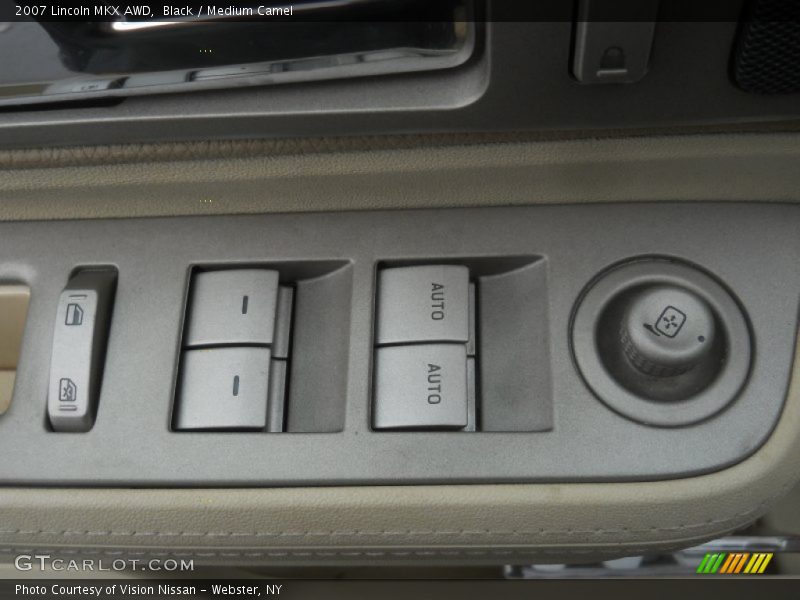 Black / Medium Camel 2007 Lincoln MKX AWD
