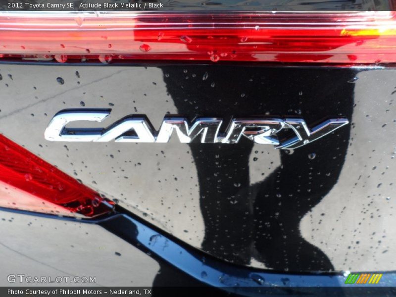 Attitude Black Metallic / Black 2012 Toyota Camry SE