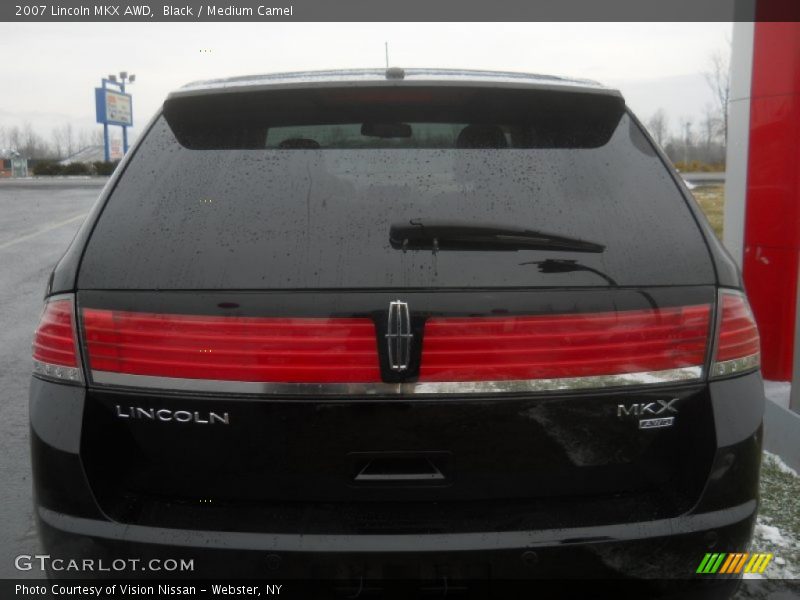 Black / Medium Camel 2007 Lincoln MKX AWD