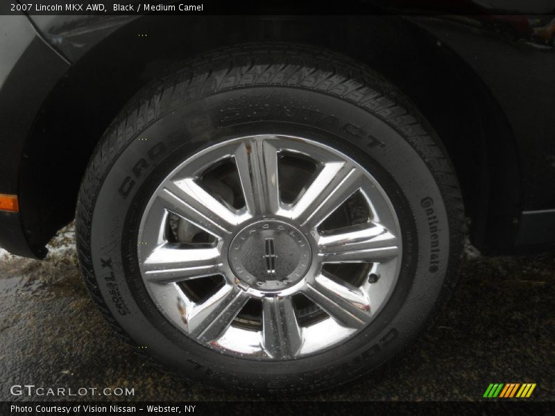 Black / Medium Camel 2007 Lincoln MKX AWD
