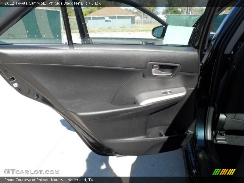 Attitude Black Metallic / Black 2012 Toyota Camry SE