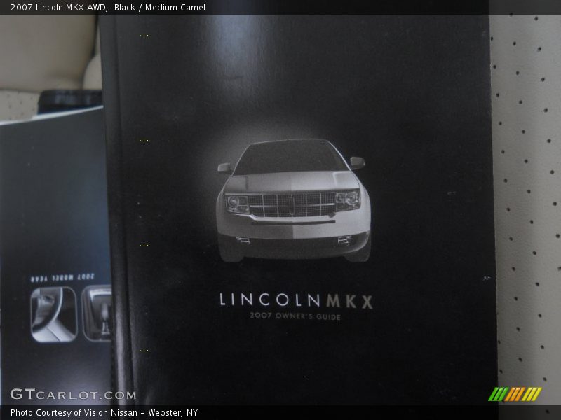 Black / Medium Camel 2007 Lincoln MKX AWD