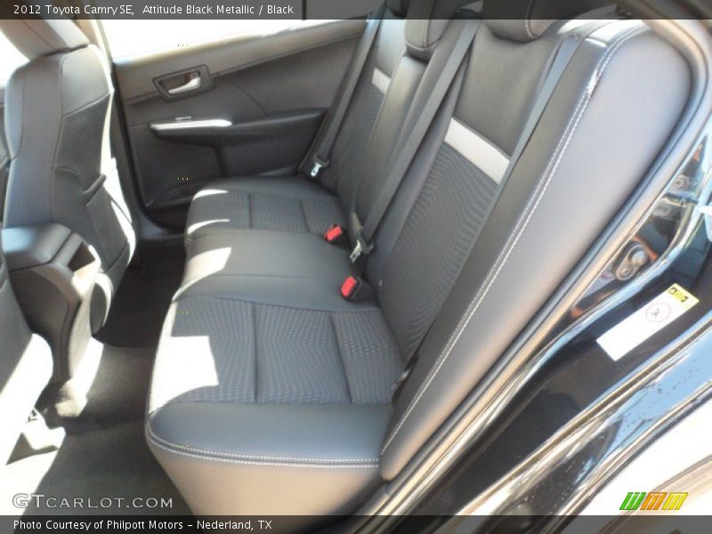 Attitude Black Metallic / Black 2012 Toyota Camry SE