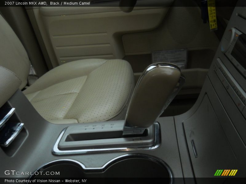 Black / Medium Camel 2007 Lincoln MKX AWD