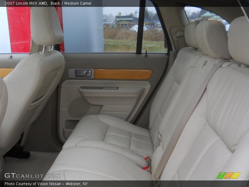Black / Medium Camel 2007 Lincoln MKX AWD