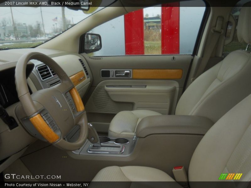 Black / Medium Camel 2007 Lincoln MKX AWD