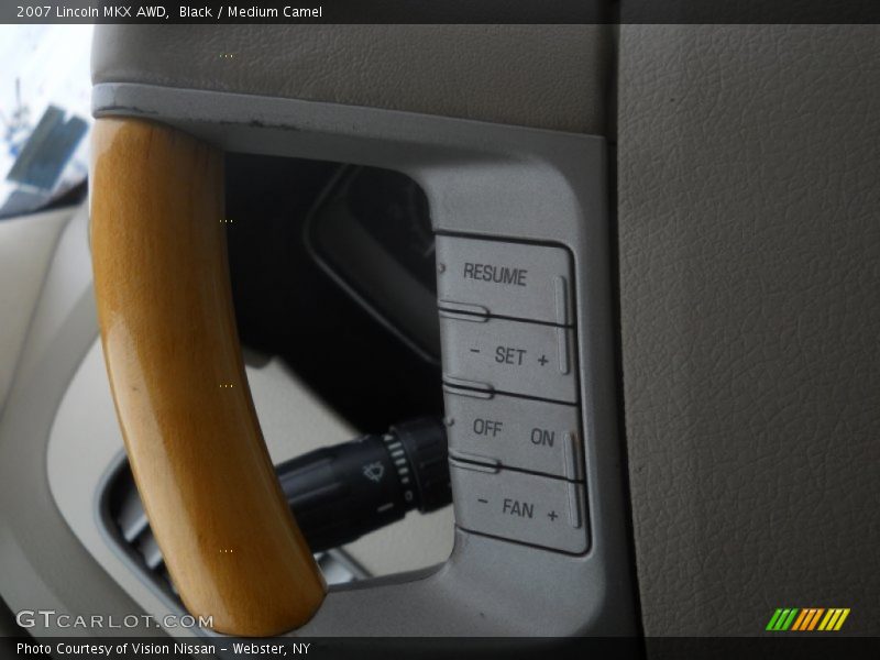Black / Medium Camel 2007 Lincoln MKX AWD