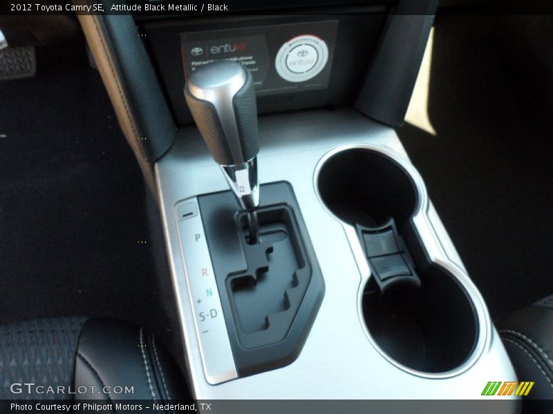 Attitude Black Metallic / Black 2012 Toyota Camry SE