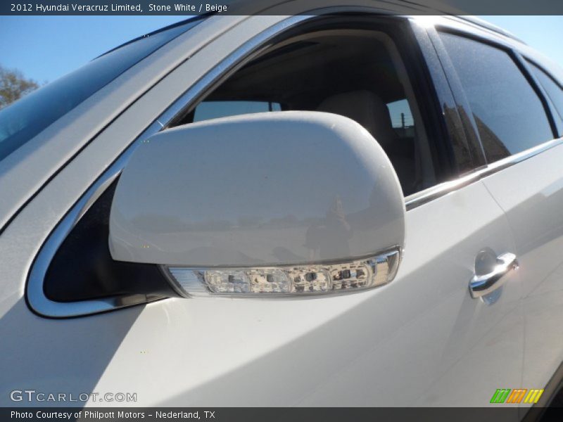 Stone White / Beige 2012 Hyundai Veracruz Limited