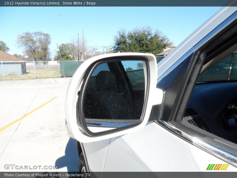 Stone White / Beige 2012 Hyundai Veracruz Limited