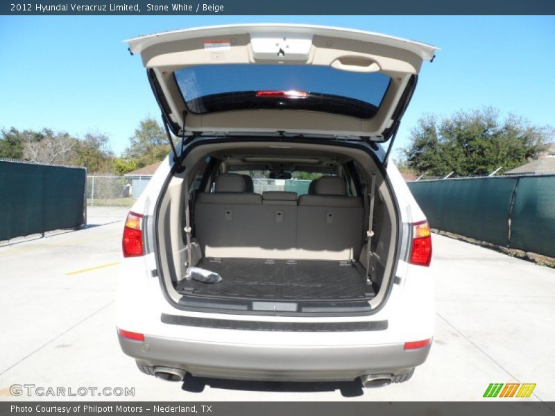 Stone White / Beige 2012 Hyundai Veracruz Limited