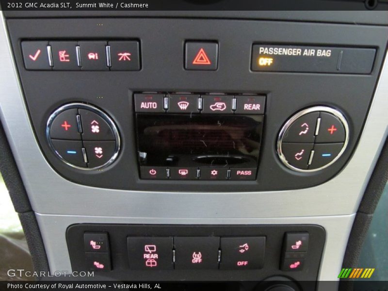 Summit White / Cashmere 2012 GMC Acadia SLT
