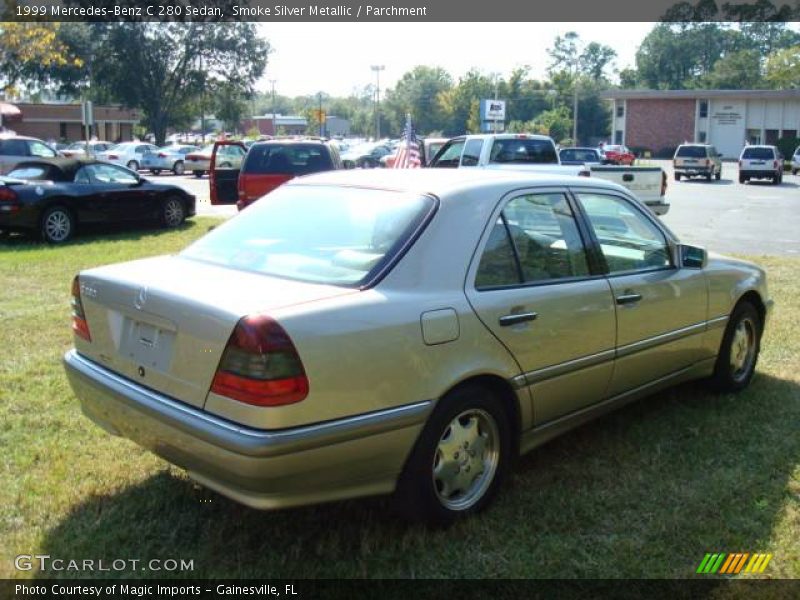 Smoke Silver Metallic / Parchment 1999 Mercedes-Benz C 280 Sedan