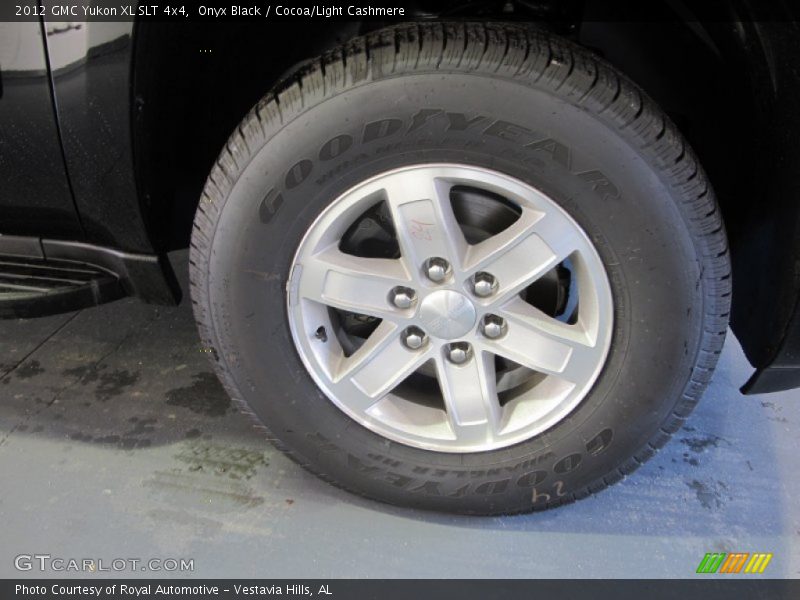 Onyx Black / Cocoa/Light Cashmere 2012 GMC Yukon XL SLT 4x4