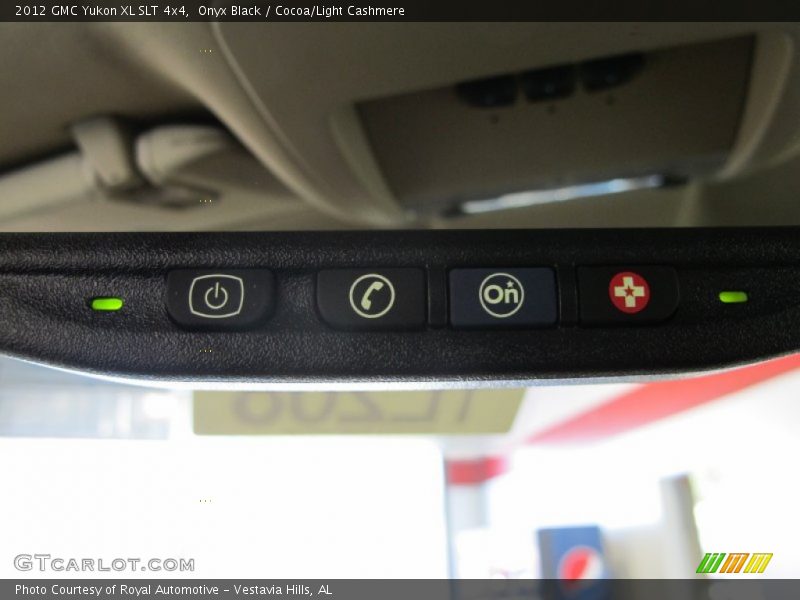 Onyx Black / Cocoa/Light Cashmere 2012 GMC Yukon XL SLT 4x4