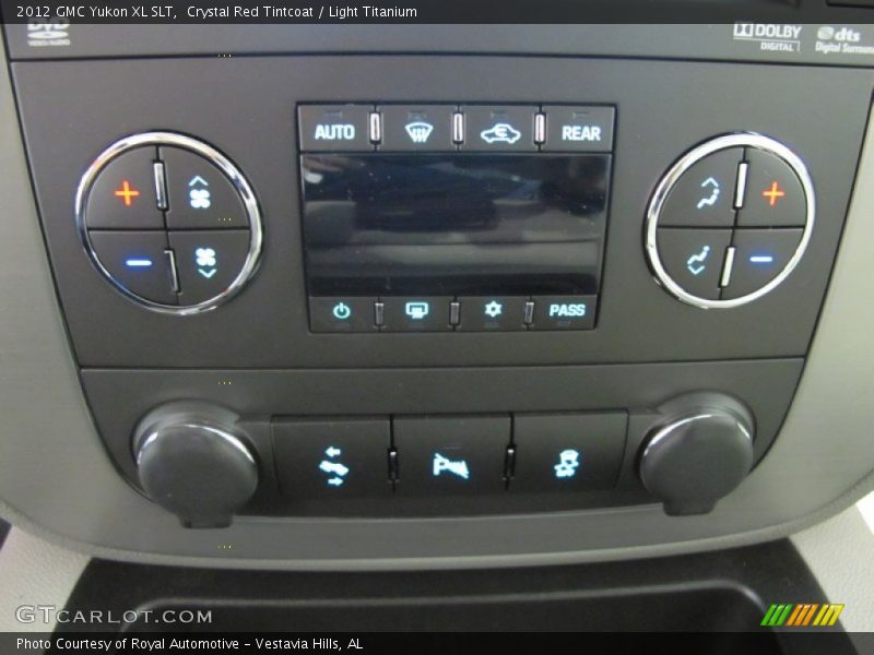 Crystal Red Tintcoat / Light Titanium 2012 GMC Yukon XL SLT