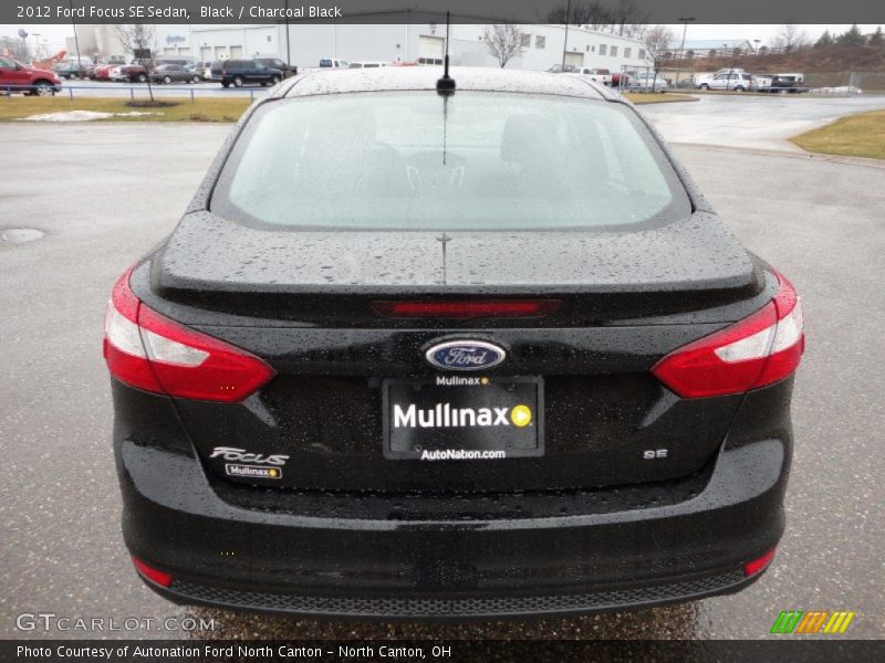 Black / Charcoal Black 2012 Ford Focus SE Sedan