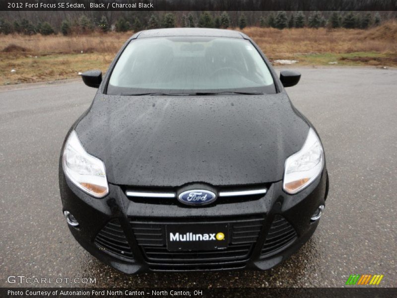 Black / Charcoal Black 2012 Ford Focus SE Sedan