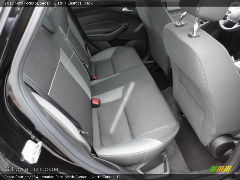 Black / Charcoal Black 2012 Ford Focus SE Sedan