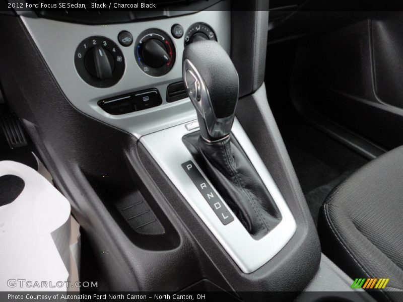 Black / Charcoal Black 2012 Ford Focus SE Sedan